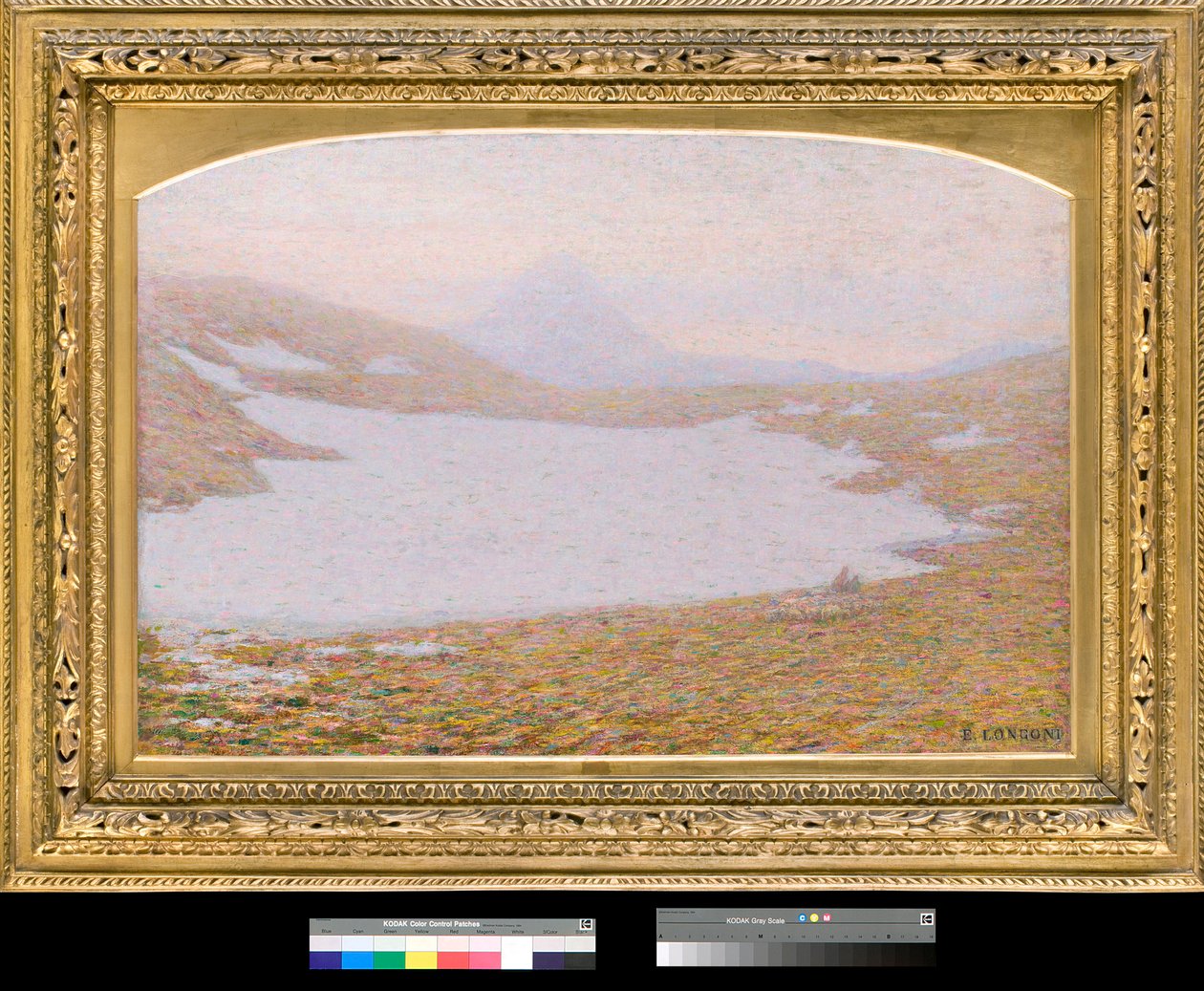Frühling in den hohen Bergen von Emilio Longoni