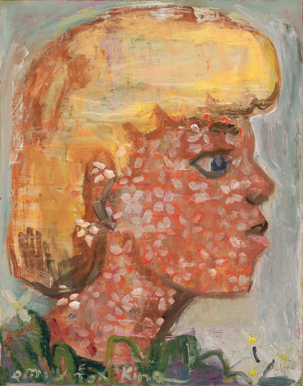 Blühende Jugend, 2024 von Emily Fox King