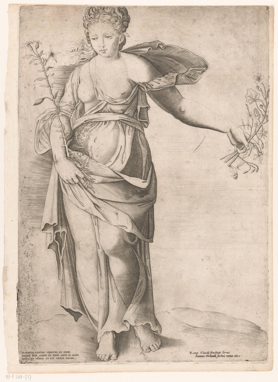 Flora oder Proserpina von Enea Vico (attributed to)