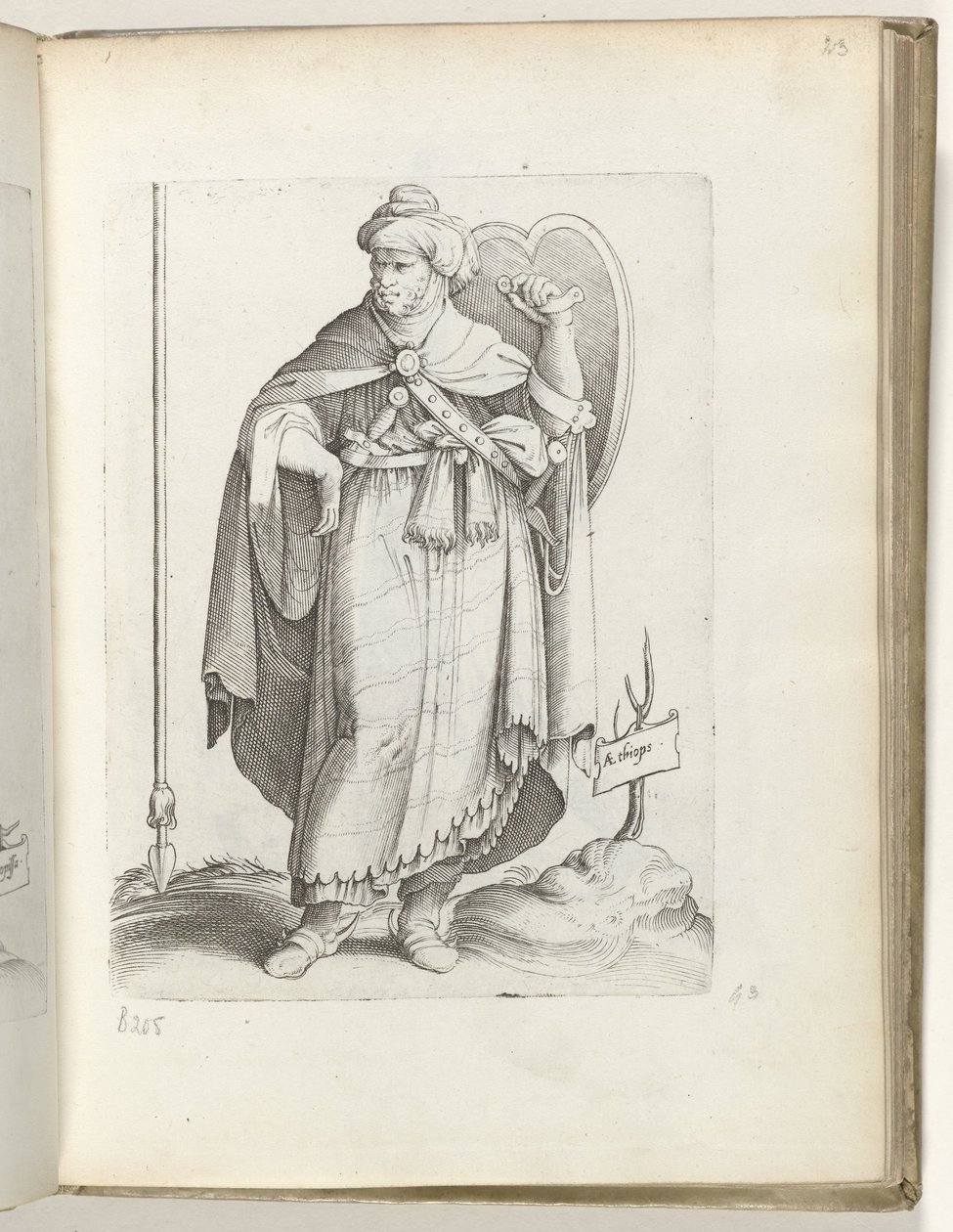 Äthiopier von Enea Vico