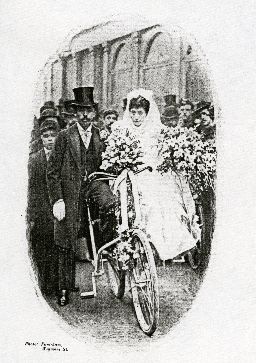 Eine Fahrradhochzeit von English Photographer