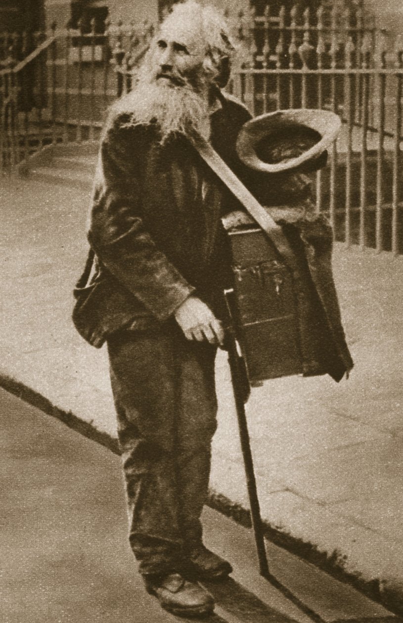 Ein Straßenmusiker von English Photographer