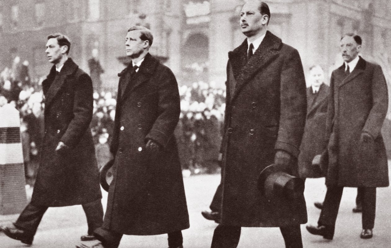 Begräbnisprozession von George V., Januar 1936 von English Photographer