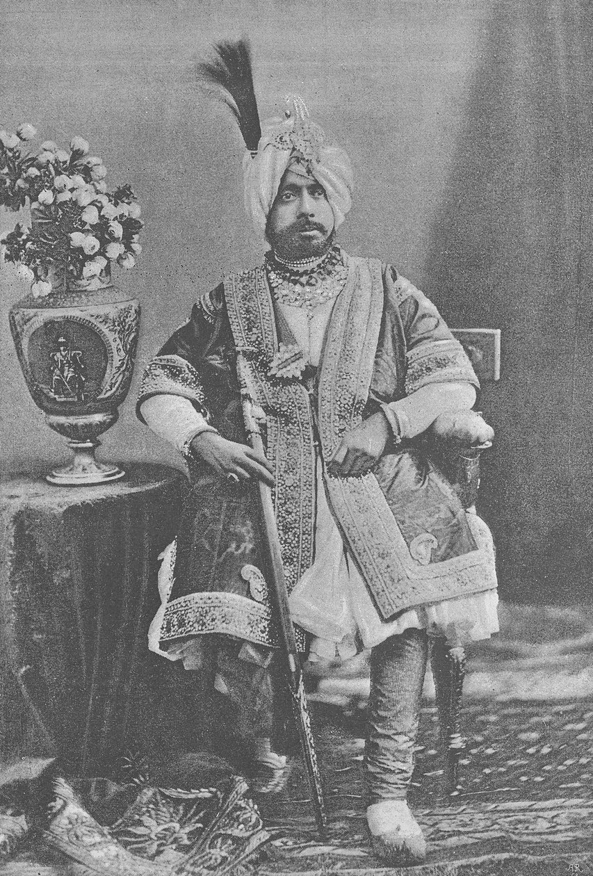 Maharaja Pratap Singhji von Jammu und Kashmir von English Photographer