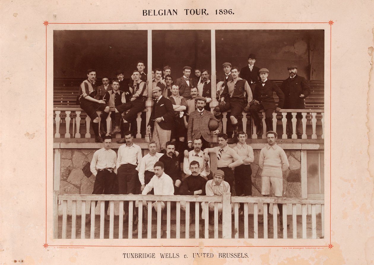 Tunbridge Wells und Vereinigte Brüssel, während einer Belgien-Tour, 1896 von English Photographer