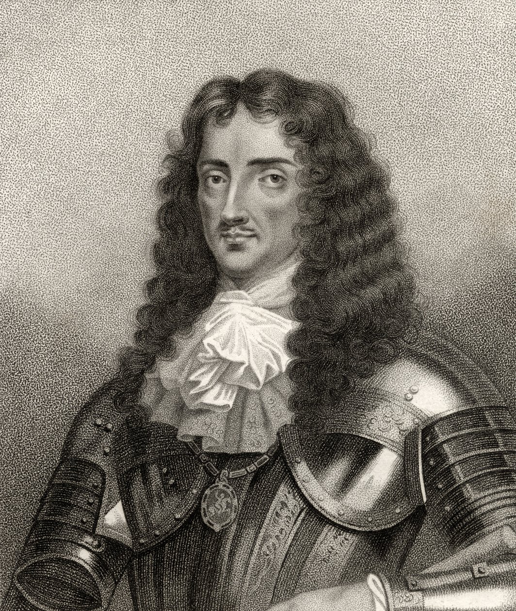 Charles II, graviert von Bocquet, aus 