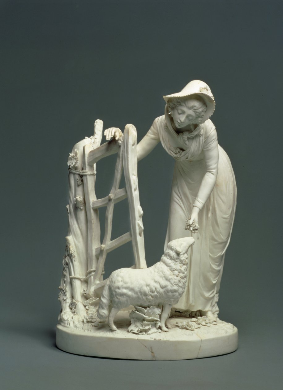 Derby Schäferin, 1790 von English School