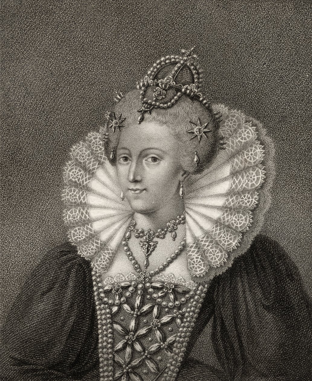 Elisabeth I., graviert von Bocquet, aus 