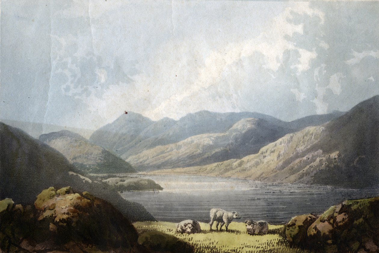 Ennerdale Water, 1815 von English School