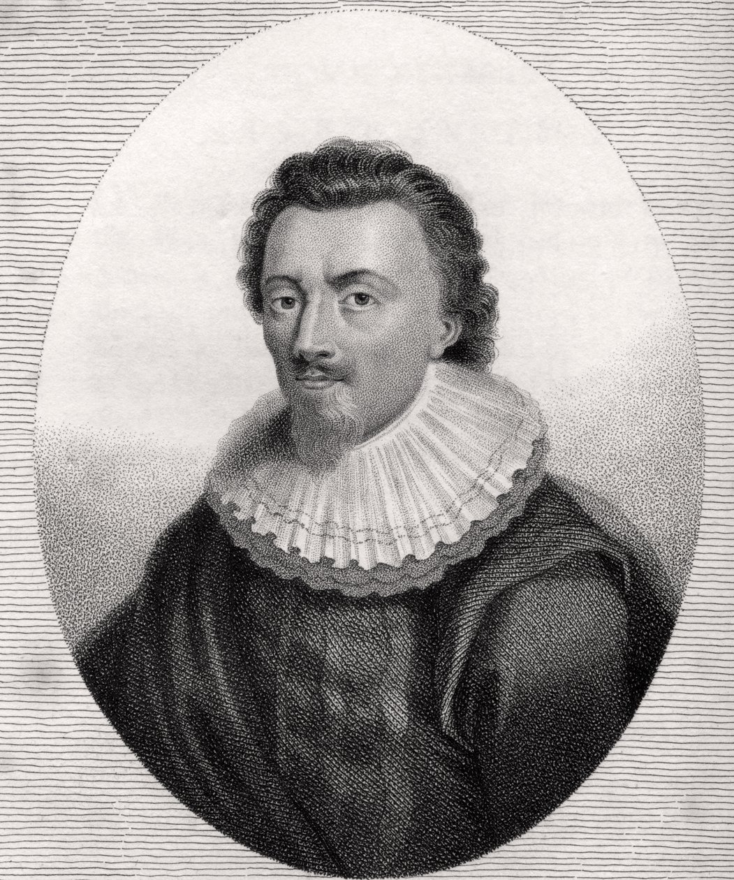 George Calvert, gestochen von Bocquet, Illustration aus 