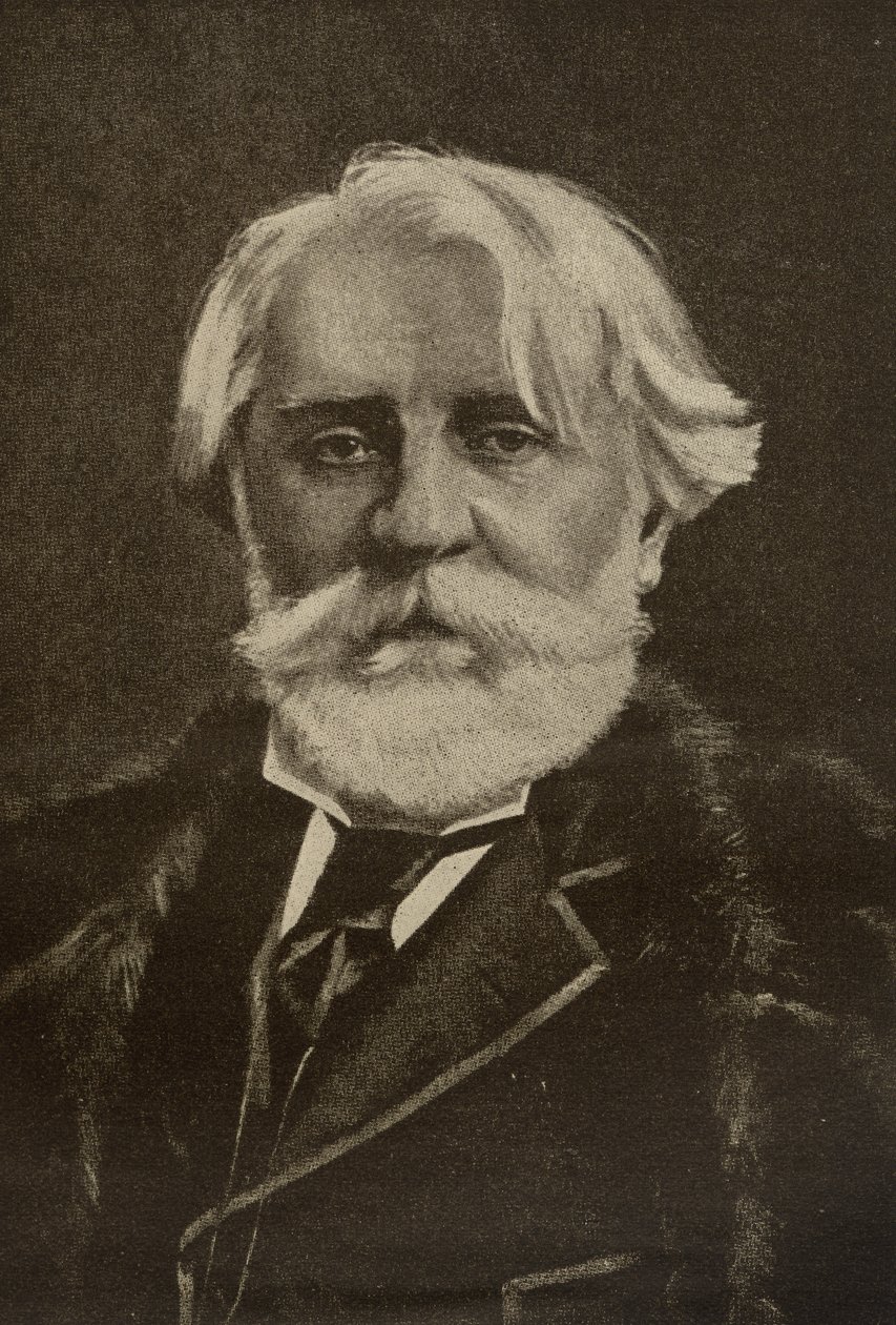 Iwan Sergejewitsch Turgenew (1818-83) von English School