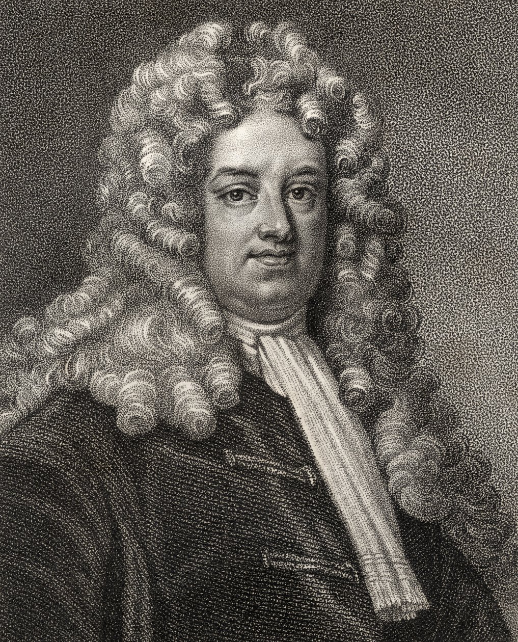 John Somers, graviert von Geremia, Illustration aus 