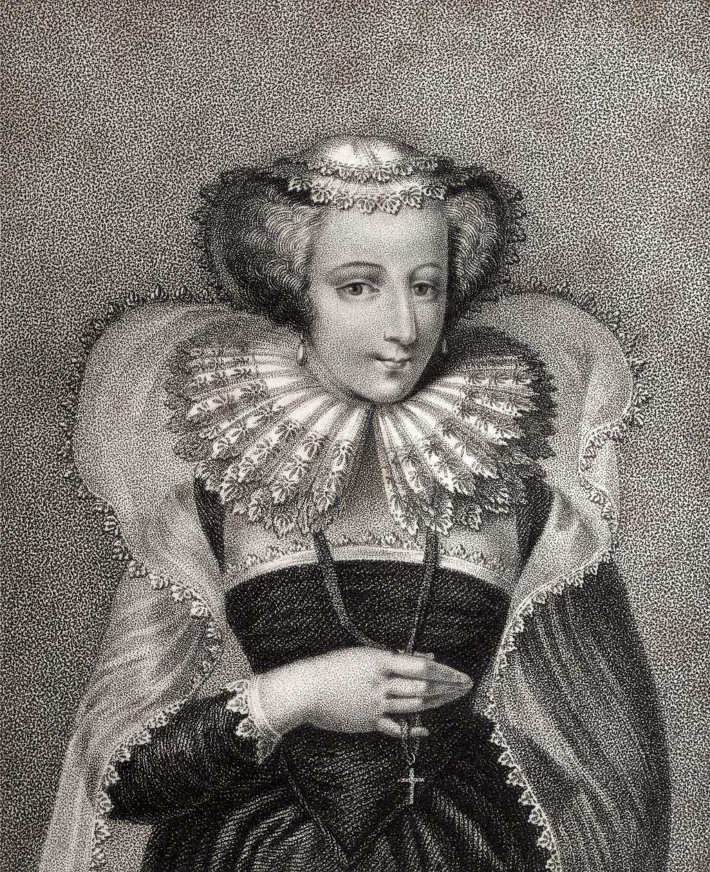 Maria Stuart, graviert von Bocquet, Illustration aus 