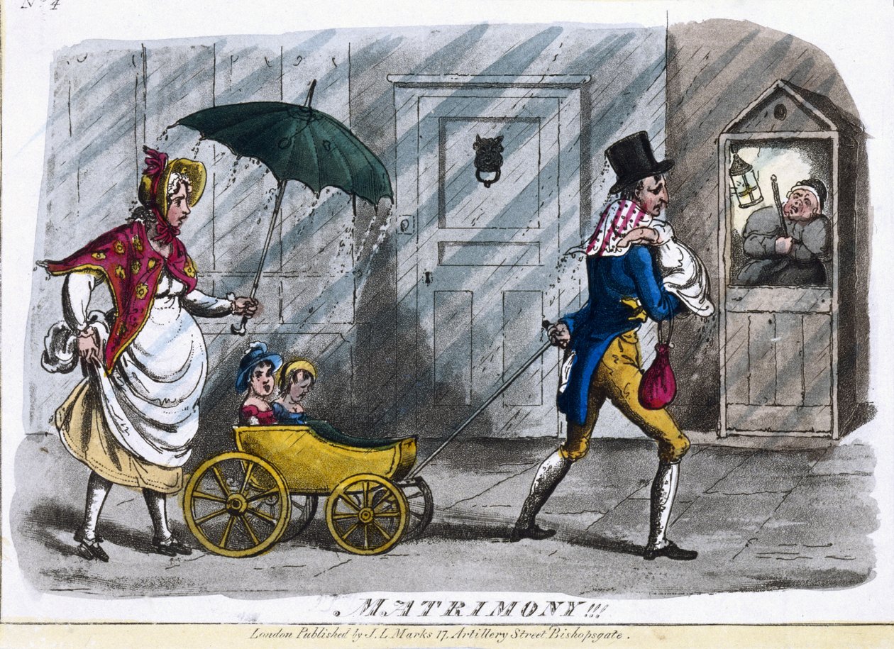 Ehe!, ca. 1810 von English School