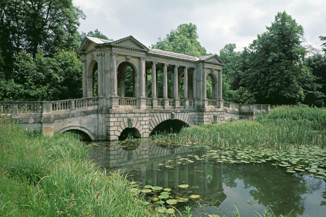 Palladianische Brücke, 1742 von English School