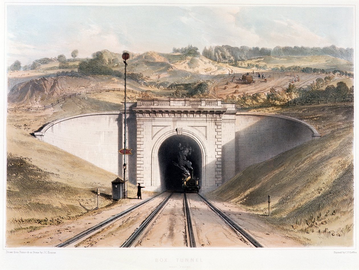 Portal des Brunel-Tunnels bei Bath von English School