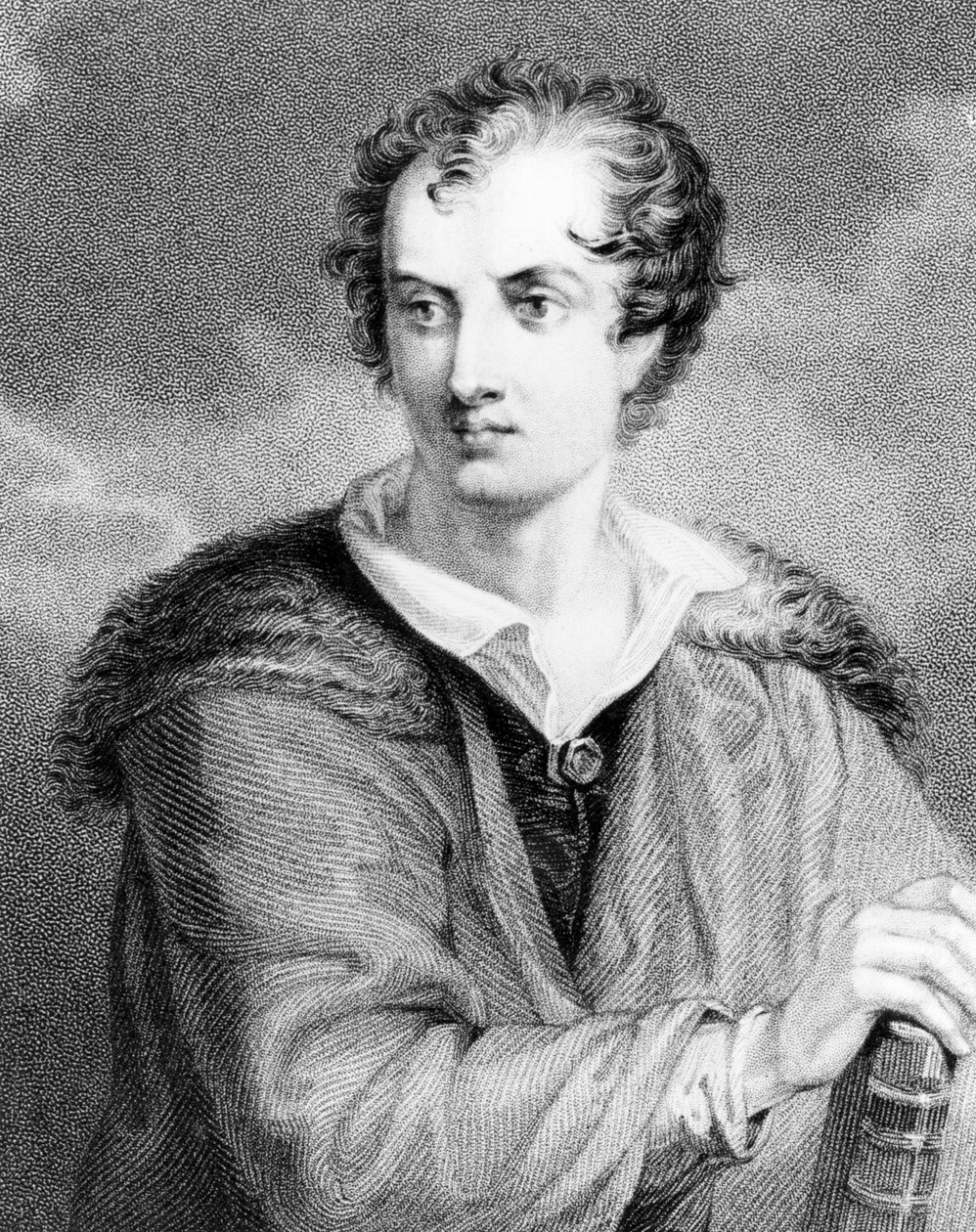 Porträt von George Gordon, 6. Lord Byron von Rochdale (1788-1824) von English School