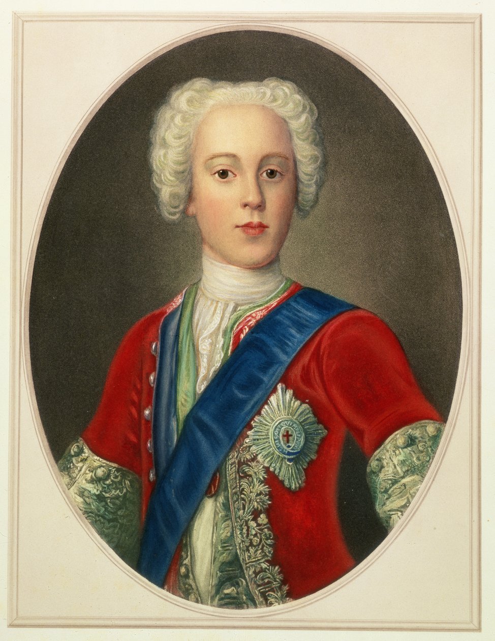 Porträt von Prinz Charles Edward Louis Philip Casimir Stewart, der junge Prätendent oder 