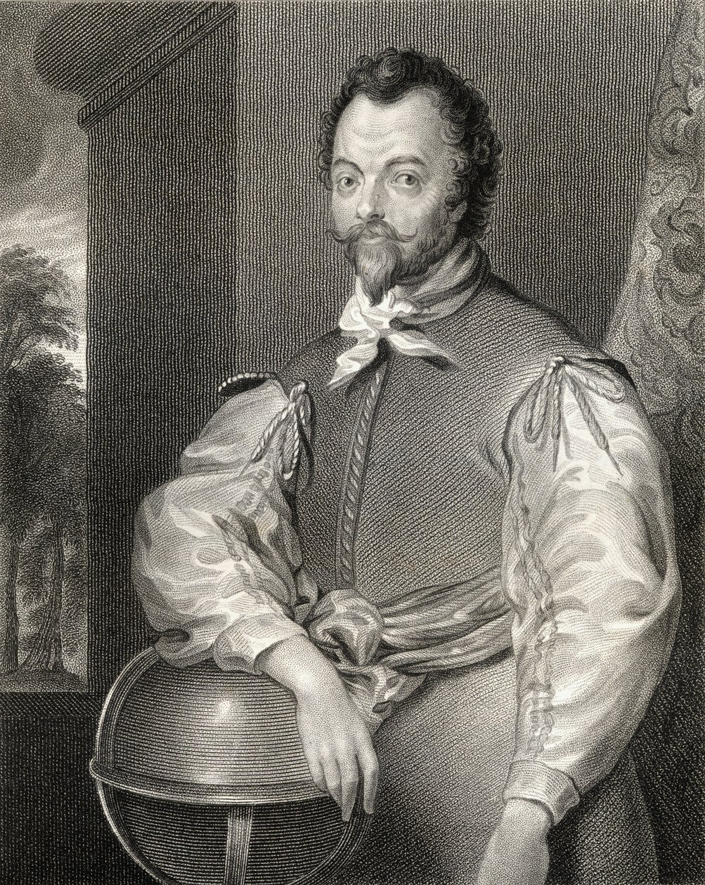 Porträt von Sir Francis Drake (1540-1596) aus 