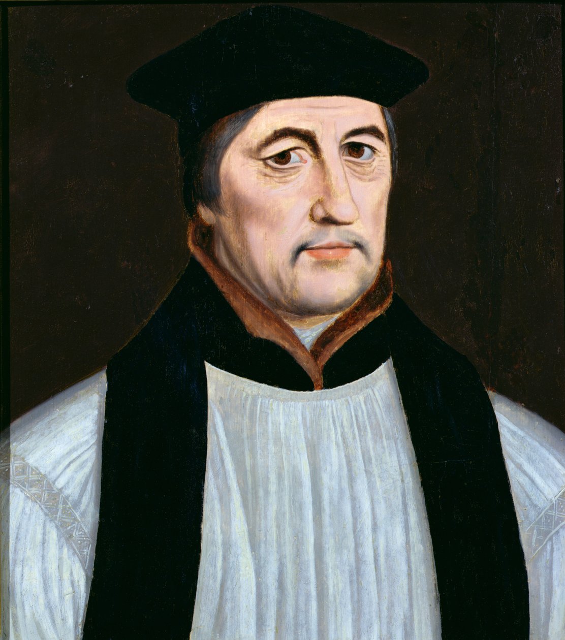 Porträt von Stephen Gardiner, Bischof von Winchester und Lordkanzler von England (1493-1555) von English School