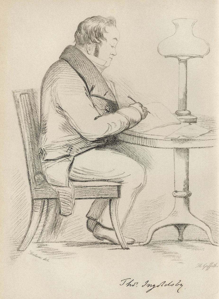 Porträt von Thomas Ingoldsby, aus 
