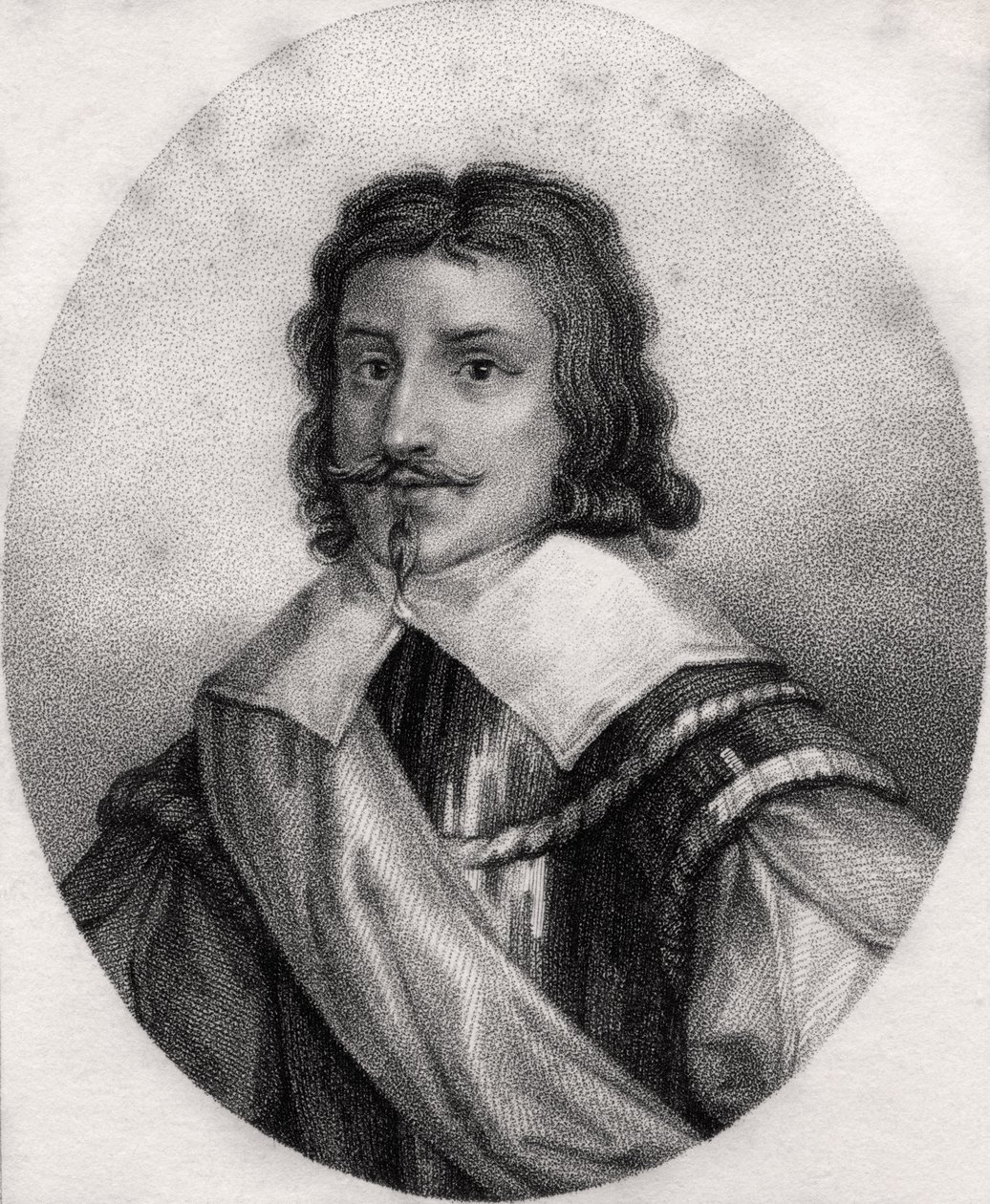 Robert Greville, graviert von Geremia, Illustration aus 