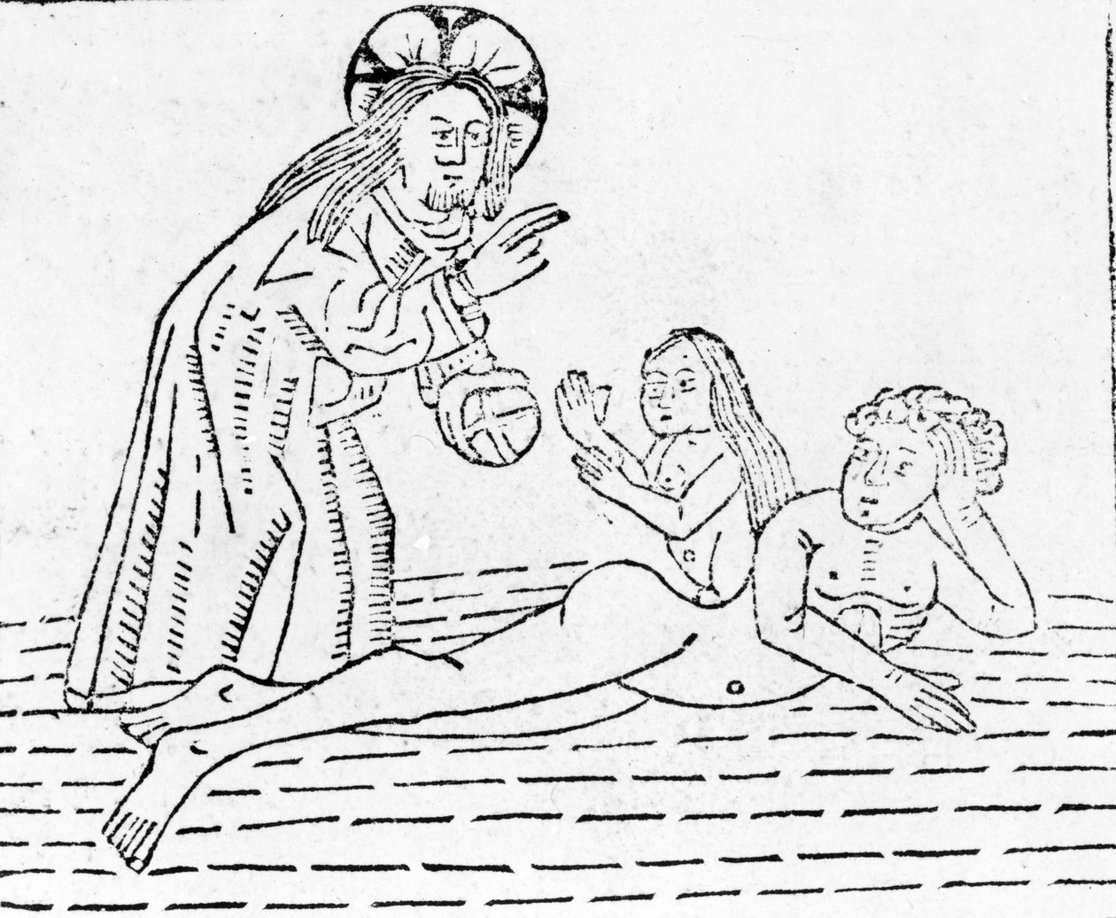 Die Erschaffung des Menschen, Illustration aus 