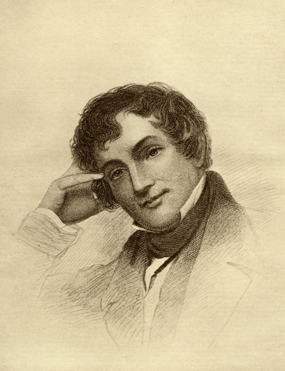 Washington Irving (1783-1859) von English School