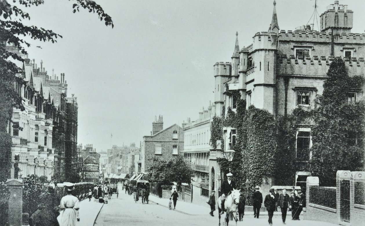 Ellerker College für die Töchter von Gentlemen, Richmond Hill, Richmond: Gesamtansicht, 1895 von English Photographer
