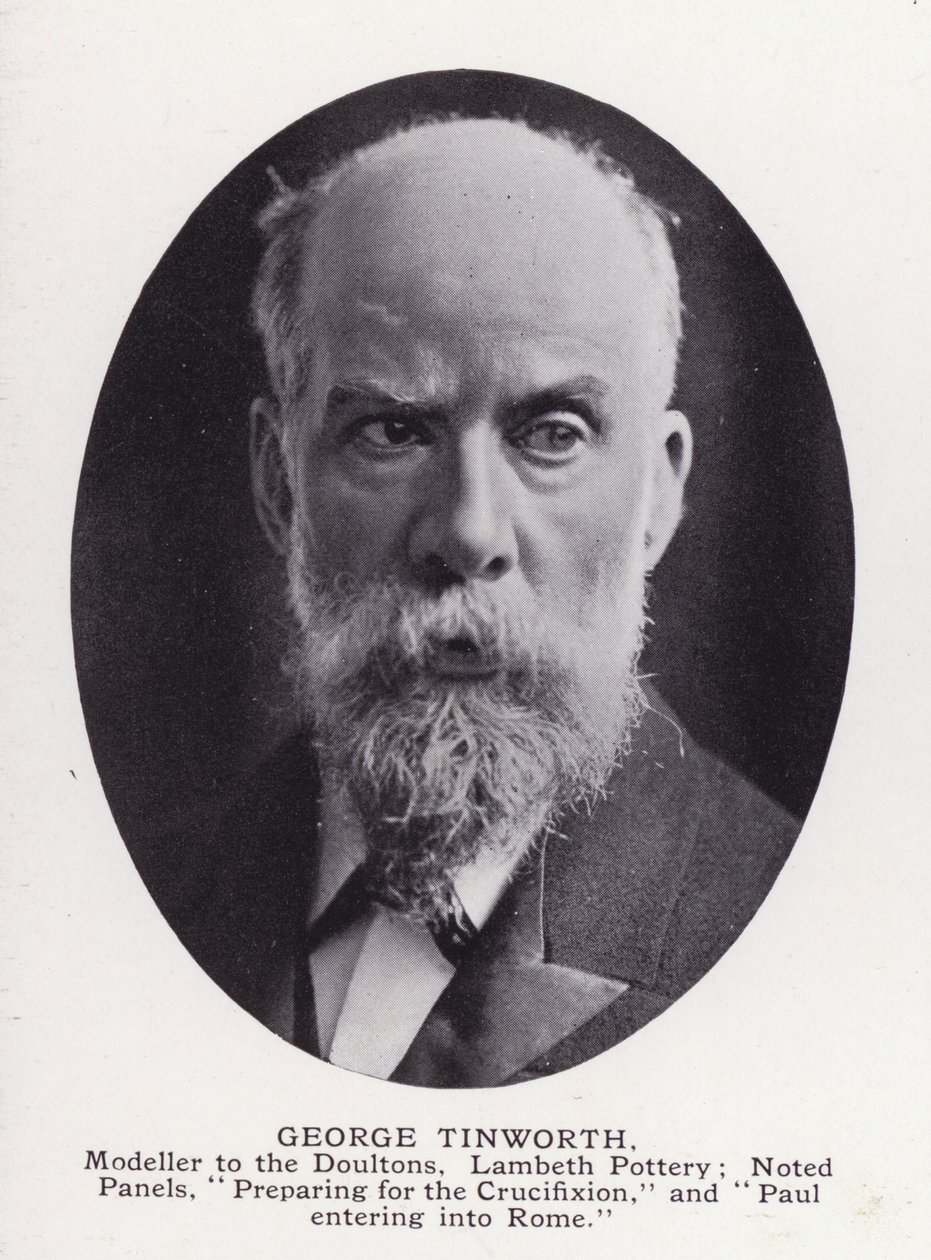 Prominente Männer von London: George Tinworth von English Photographer