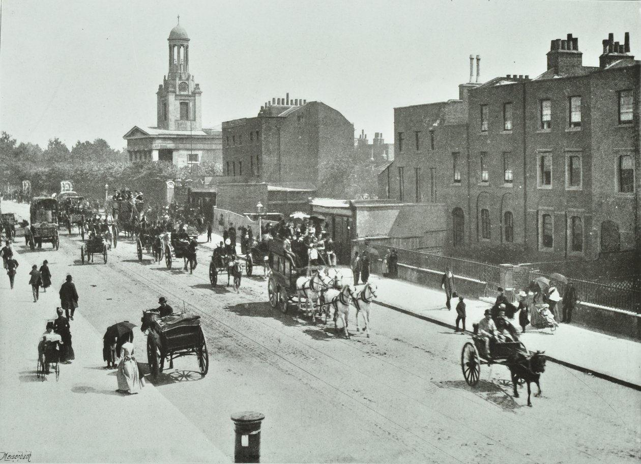 Saint Marks, Clapham Road: bei Kennington Road, 1894 von English Photographer