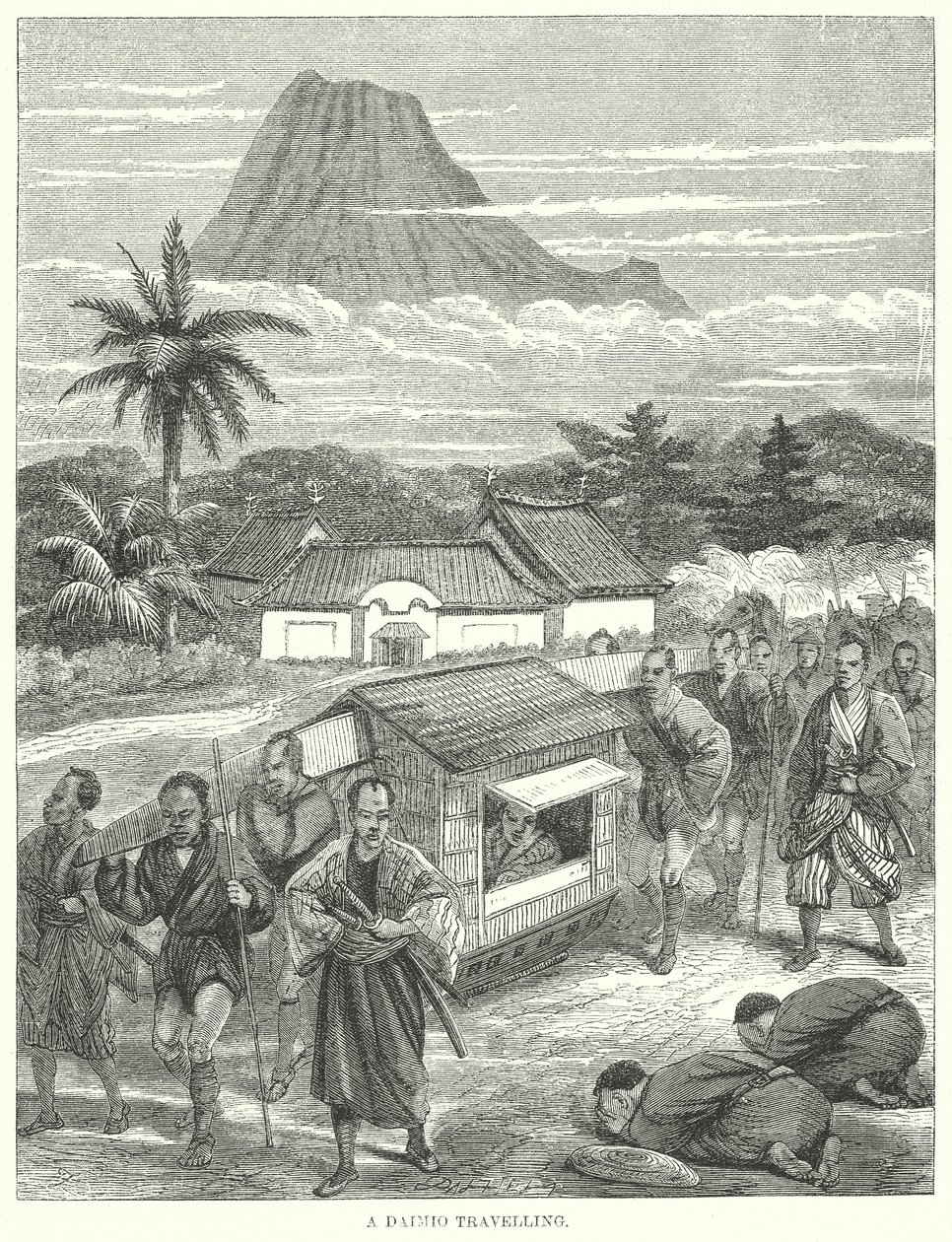 Ein Daimio auf Reisen von English School