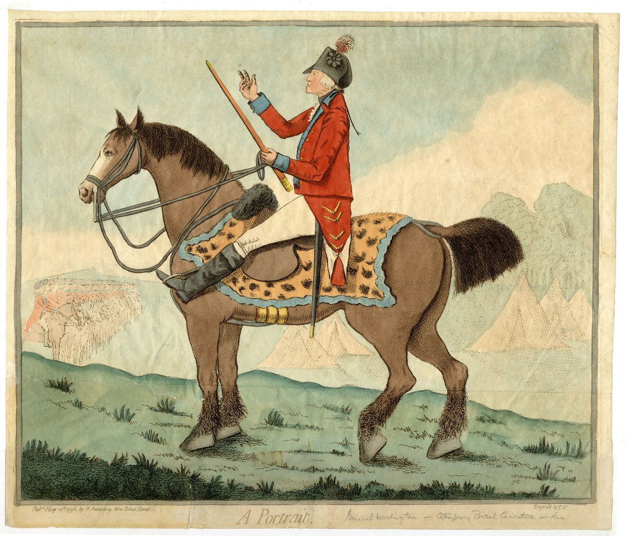 Ein Porträt [George Washington] von English School