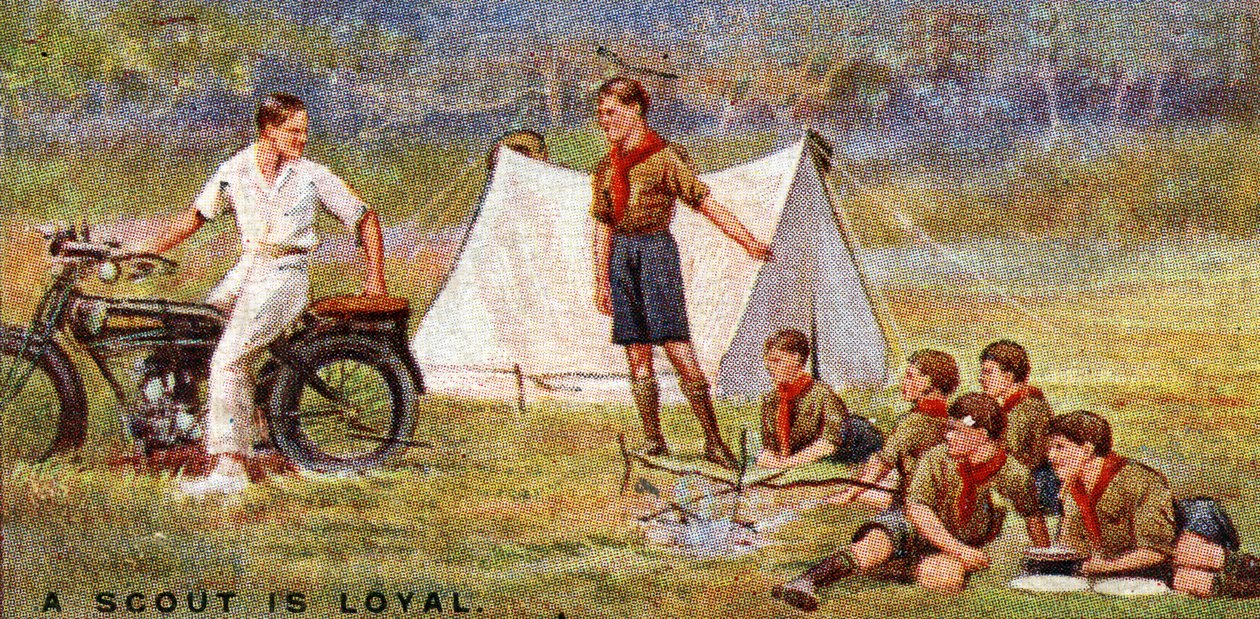 Ein Pfadfinder ist loyal, 1929 von English School