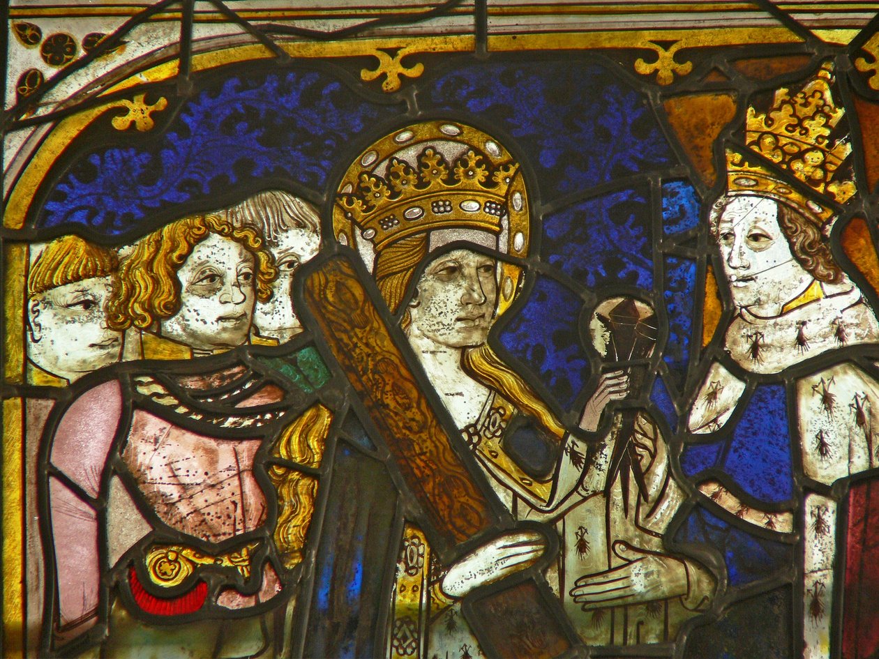 Heilige Helena mit Kaiser Konstantin von English School