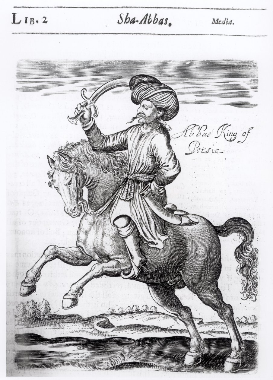 Abbas, König von Persien, aus 