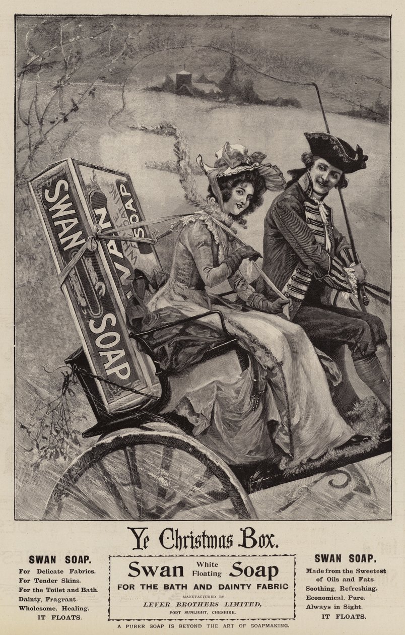 Werbung, Swan Seife von English School