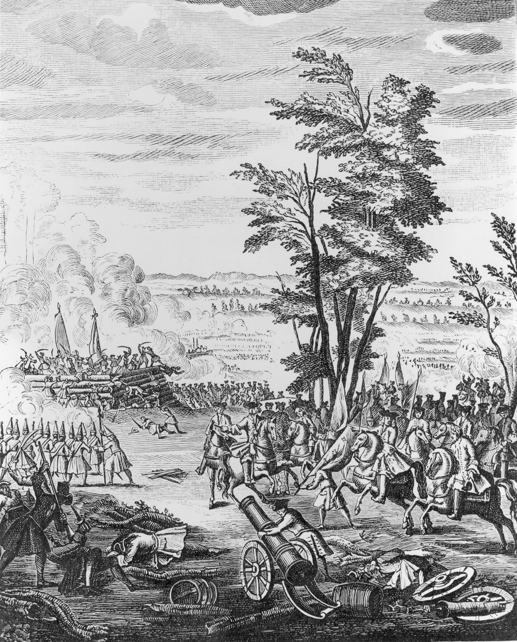 Schlacht von Malplaquet, 11. September 1709, aus der 