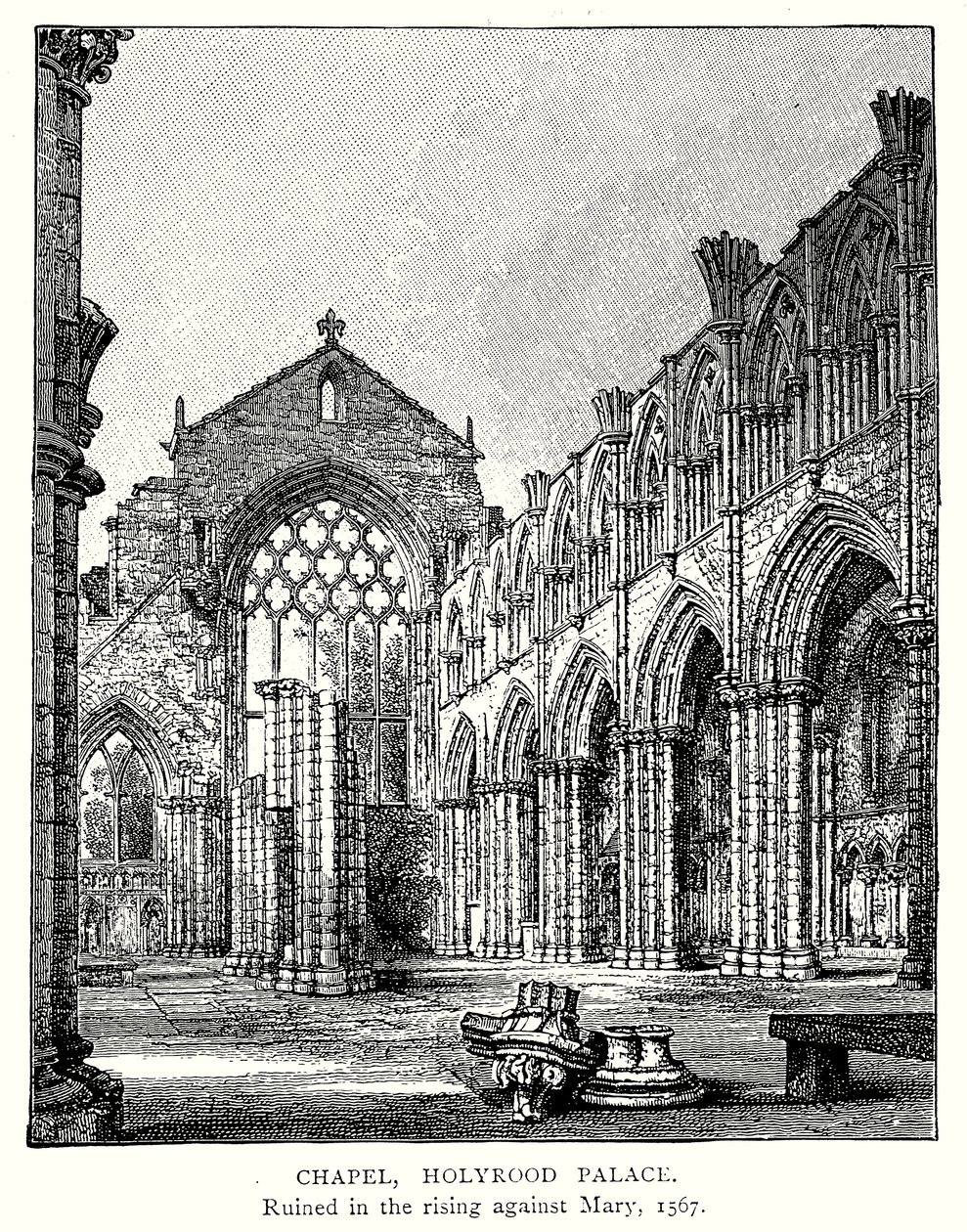 Kapelle, Holyrood-Palast von English School
