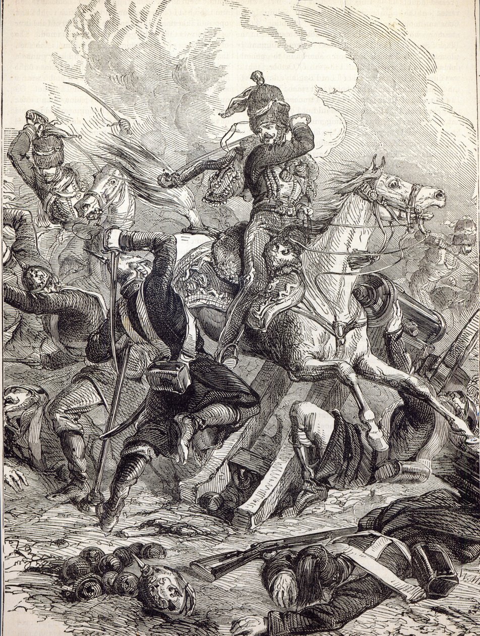 Angriff der Leichten Brigade, Illustration aus 