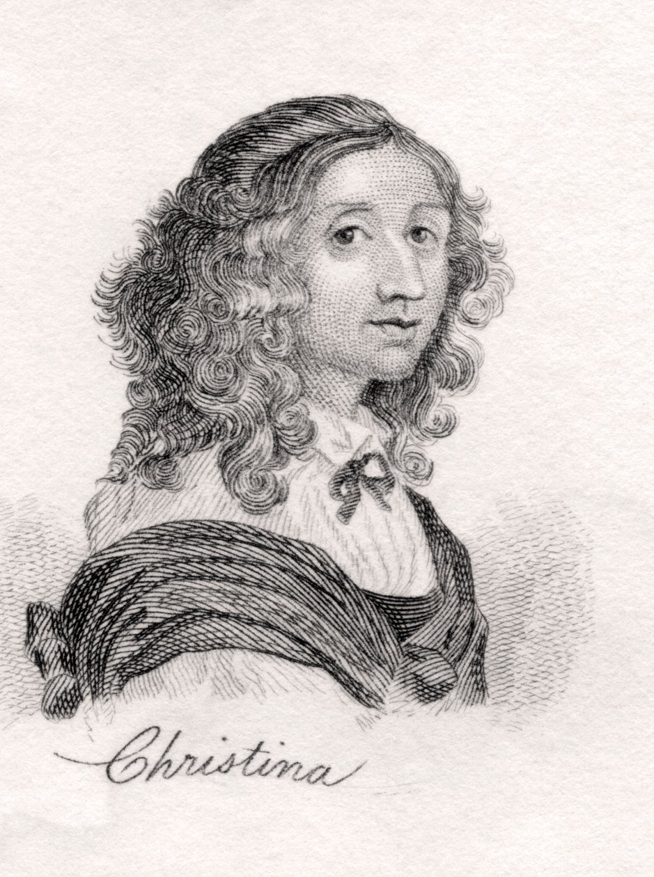 Christina von Schweden, aus Crabbs Historical Dictionary, veröffentlicht 1825 von English School