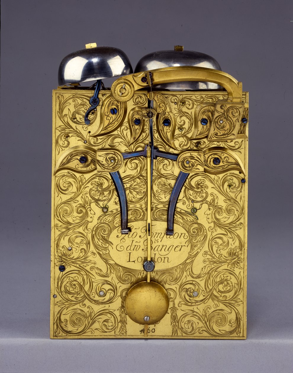 Detail der Barnard Tompion, Tompion und Banger, London, Nr. 460, Schlaguhr, ca. 1708 von English School