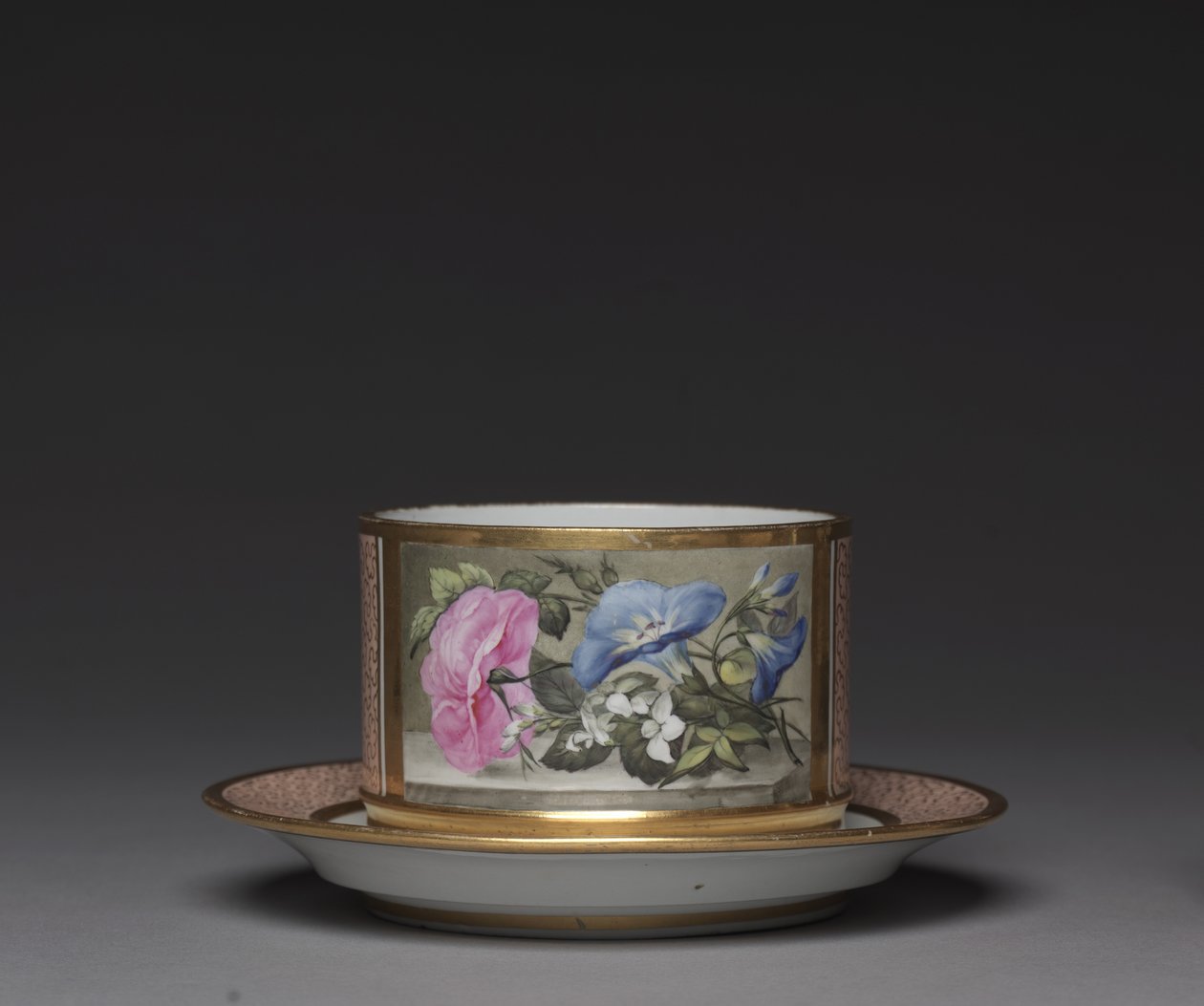 Schale, hergestellt von der Worcester Porzellanmanufaktur, ca. 1810 von English School
