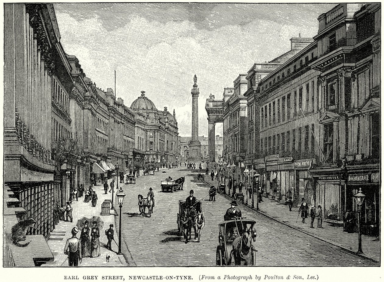 Earl Grey Street, Newcastle-on-Tyne von English School