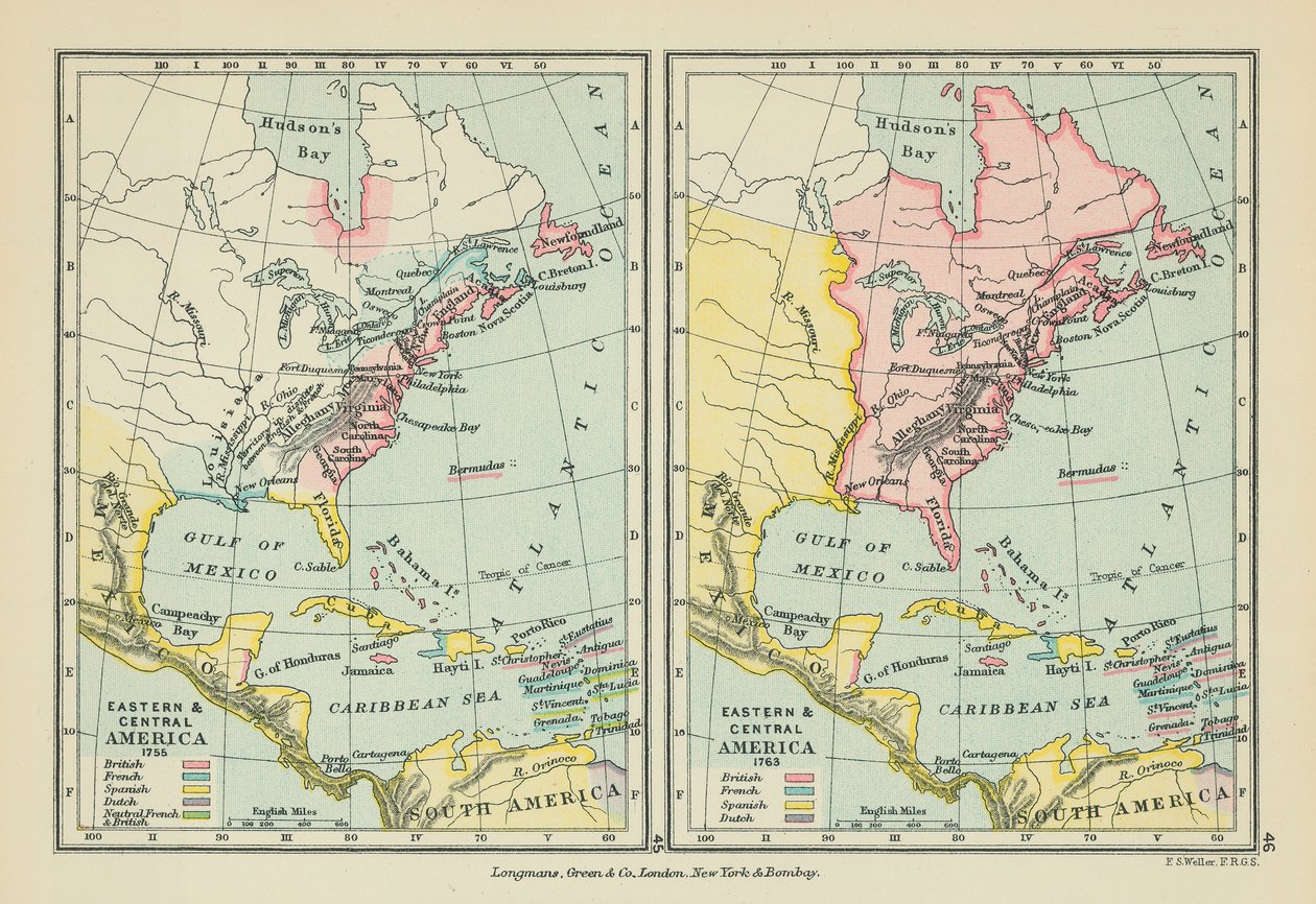 Östliches & Zentrales Amerika von English School