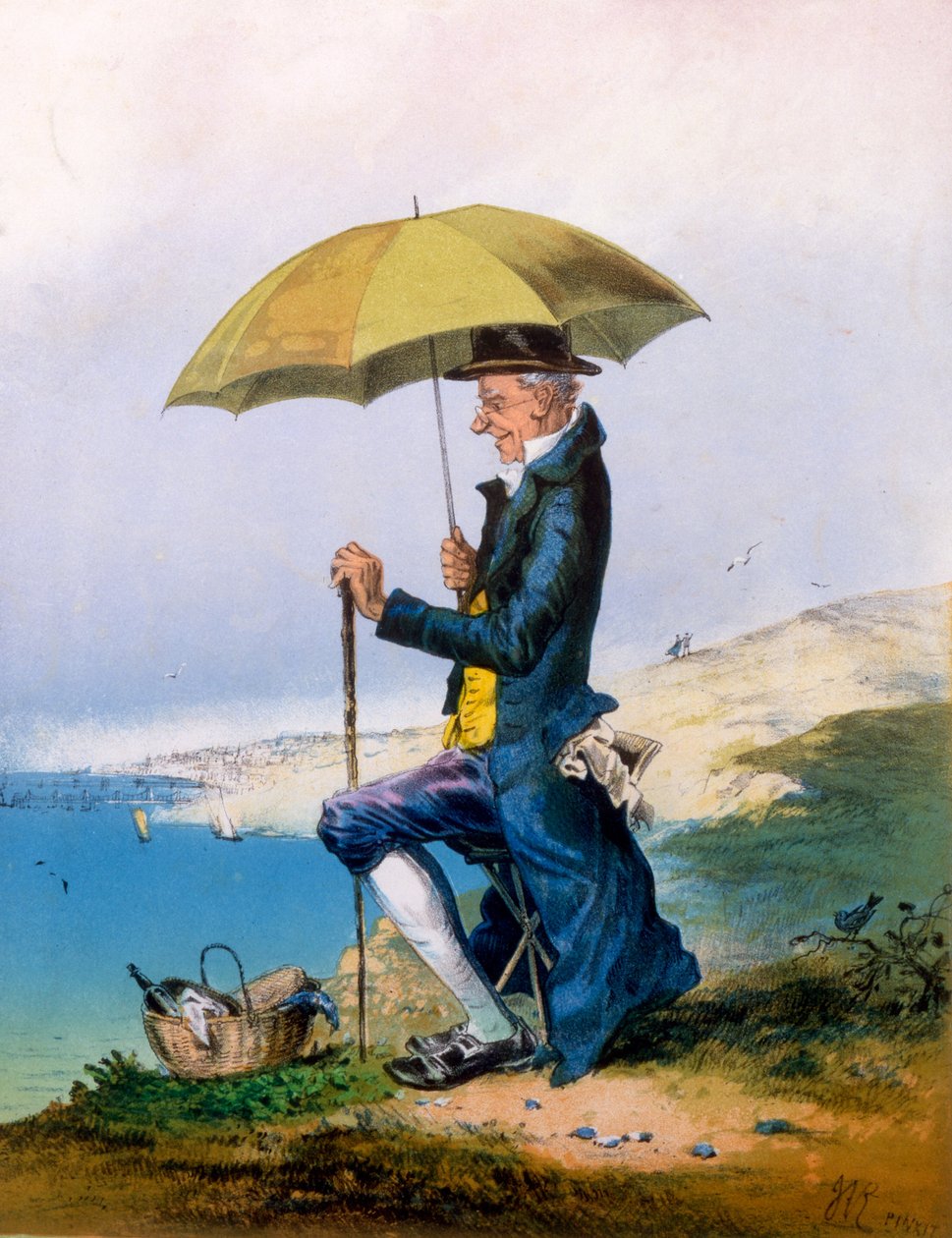 Acht Stunden am Meer für drei Schillinge, Druck von A. Concannen, 1873 von English School