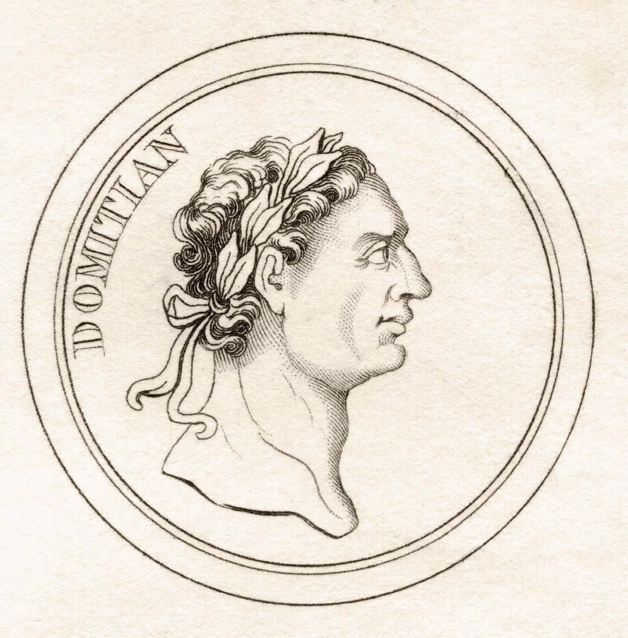 Kaiser Domitian, aus 