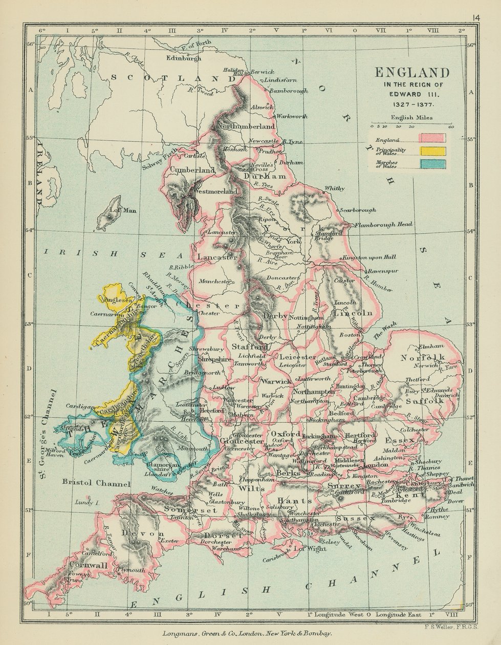 England zur Zeit von Edward III. von English School