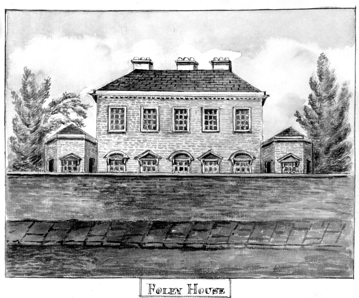 Foley House, um 1800 von English School