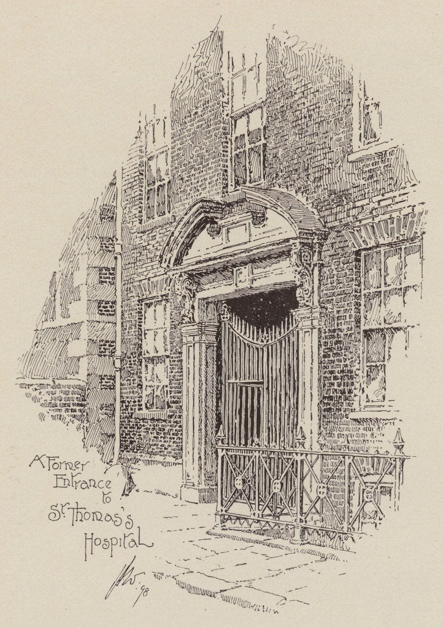 Ehemaliger Eingang zum St Thomas